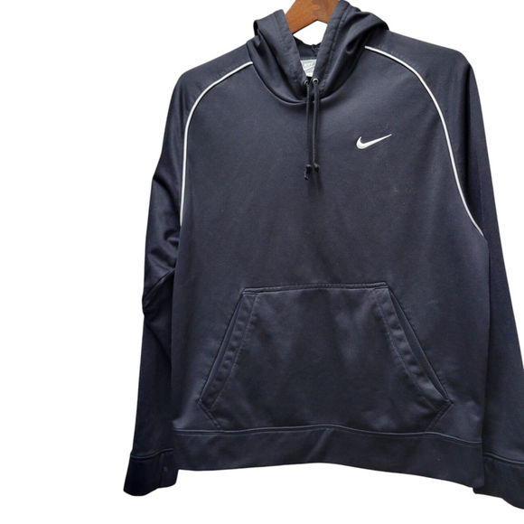 Nike Men's Hoodie Black Size Medium. Pre-owned Condition - Picture 3 of 6